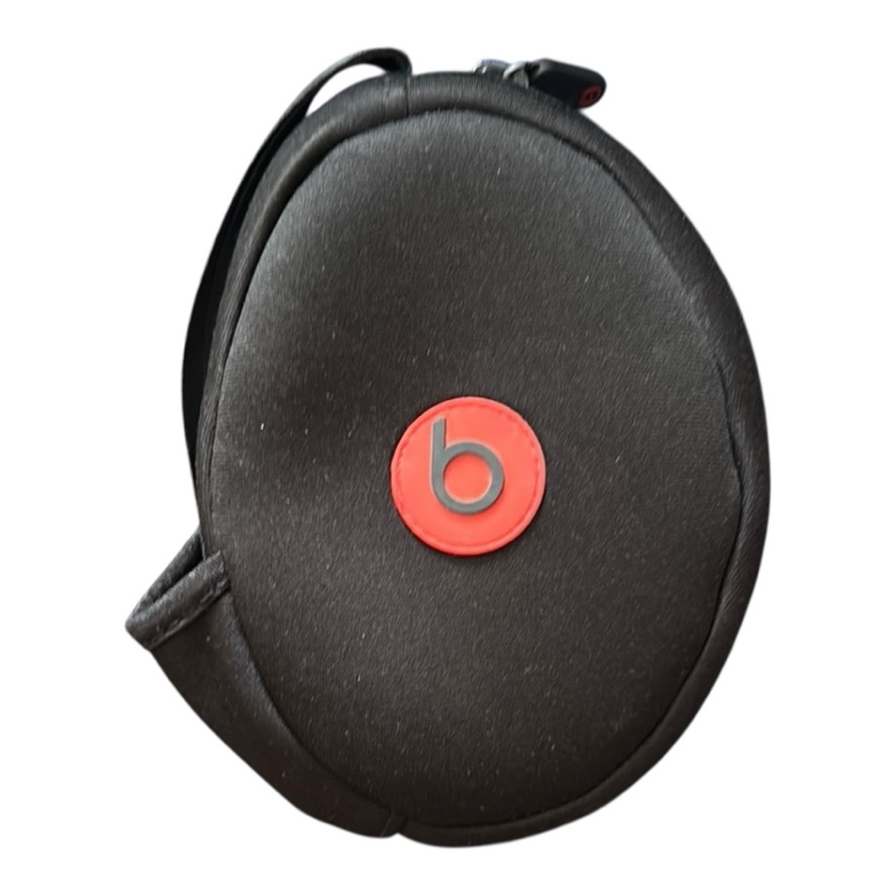 Beats by Dre Black and Red Over-Ear Headphones